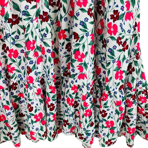 Old Navy White Floral print sleeveless Dress full figure SZ XXL tall Old Navy - Picture 5 of 15